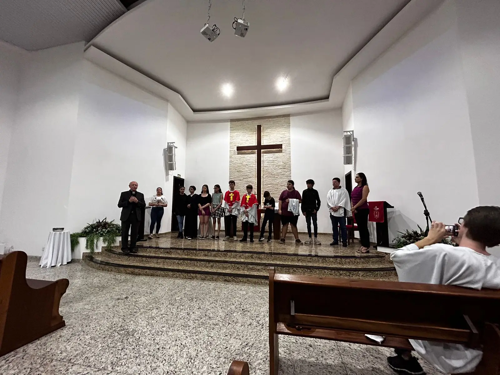 Foto da congregação